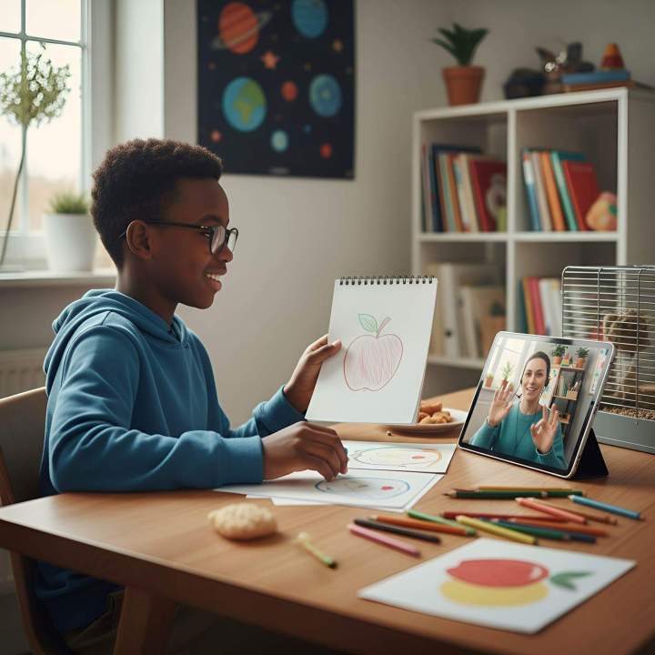 Soutien scolaire en visioconférence Sainte-Eulalie